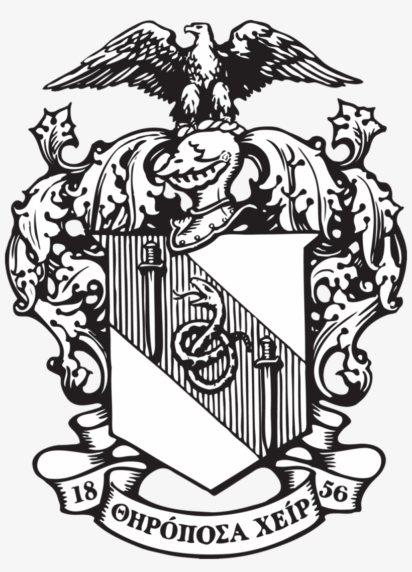 Formal Invitation To Follow - Theta Chi Fraternity Crest, transparent png #3518699