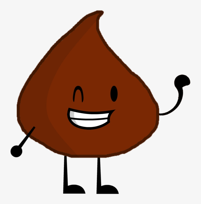 Hershey's Kiss Pose - Hershey Kiss Cartoon, transparent png #3518747