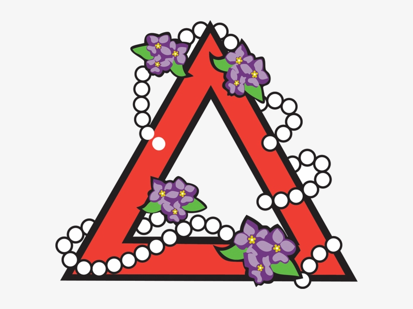 Violet Clipart Delta Sigma Theta - Delta Sigma Theta Violet, transparent png #3518874