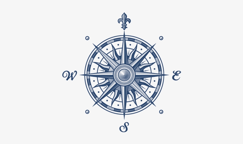 Compass - Old Compass Rose Vector, transparent png #3520203