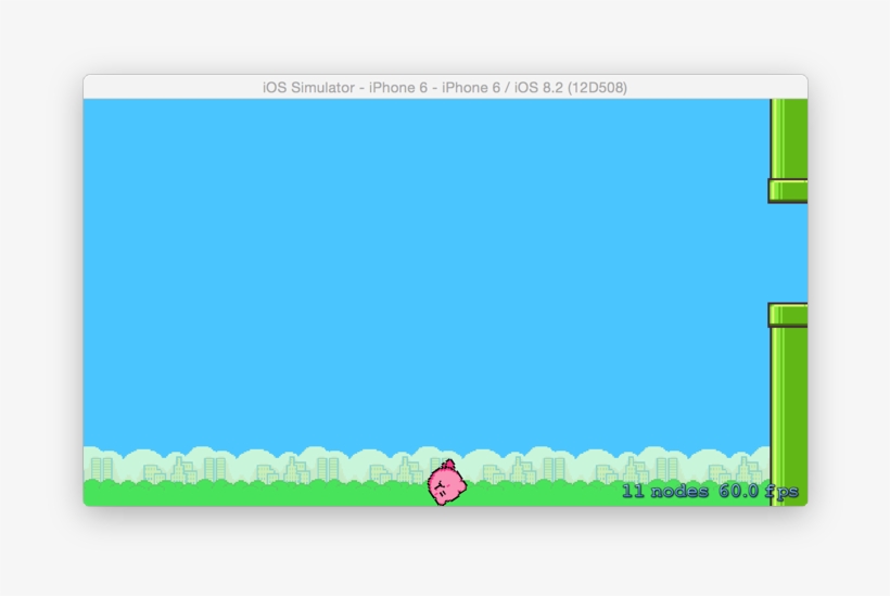 Flappy Bird Sprite Kit - Kirby Ground Sprite, transparent png #3520385