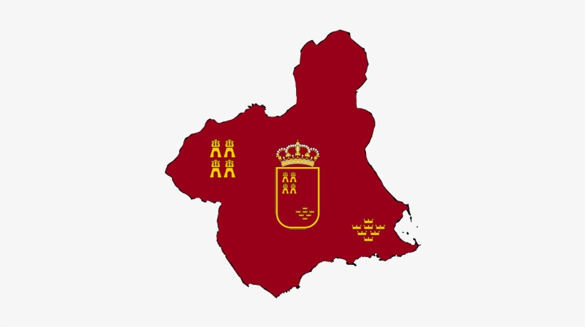Wikiproyecto Murcia - Region De Murcia Mapa, transparent png #3520640