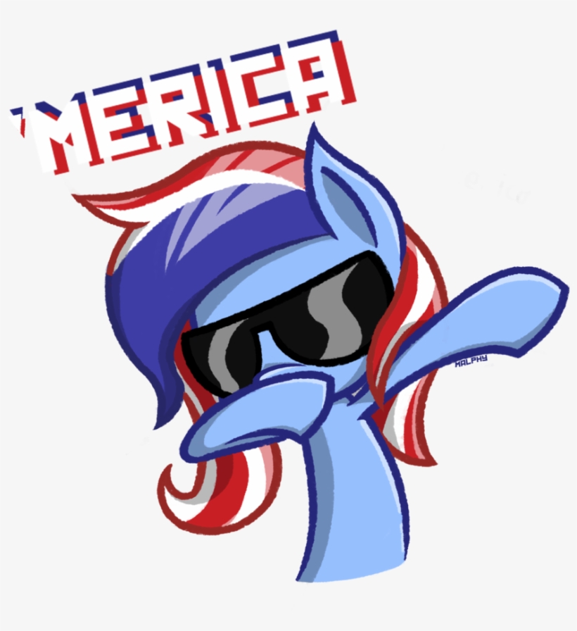 Malphee, Dab, Murica, Oc, Oc - Hoof Dab, transparent png #3520728