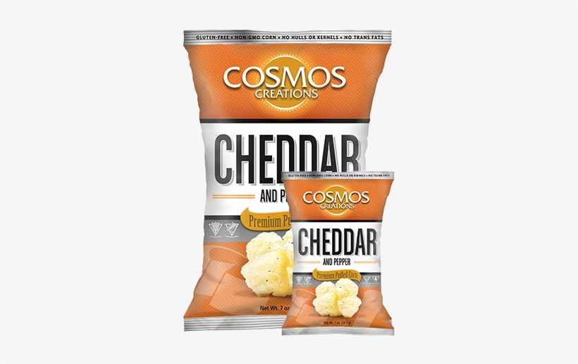 Caramel - Cosmos Creations Premium Puffed Corn Sweet & Savory, transparent png #3521073