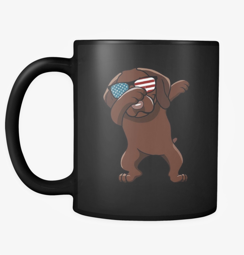 Dabbing Vizsla Dog America Flag - Survived Another Meeting That Should Ve Been, transparent png #3521096