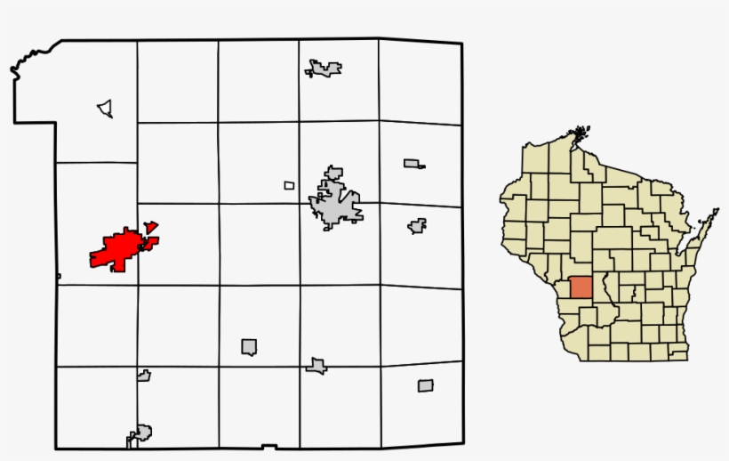 Monroe County Wisconsin Incorporated And Unincorporated - Wisconsin, transparent png #3521319