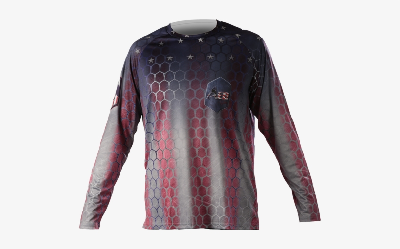 Performance- 'murica - Long-sleeved T-shirt, transparent png #3521387