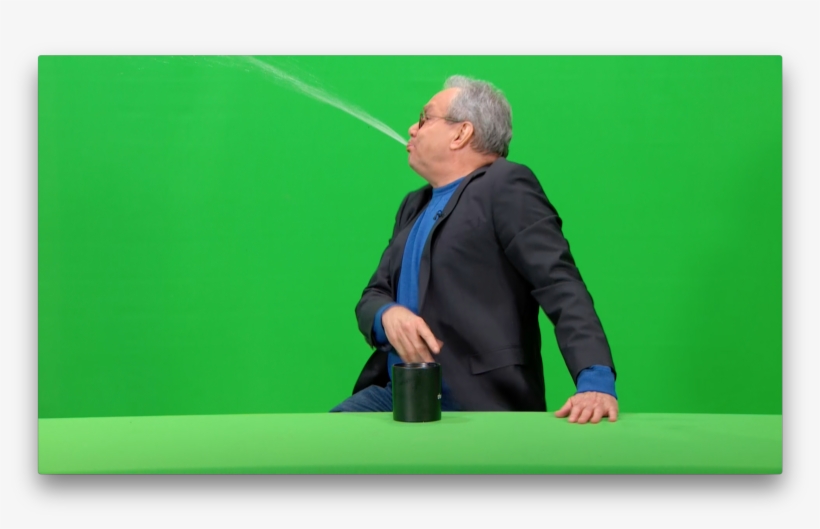 Lewis Black Spit Take - Spit-take, transparent png #3521971