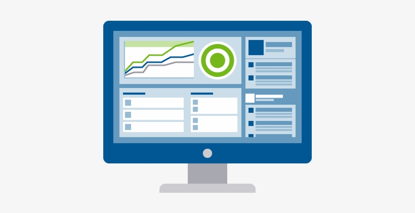 Software Development Clipart Client Computer - Sales Dashboard Icon Transparent, transparent png #3521996