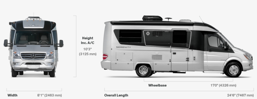 Serenity Specifications - Leisure Travel Serenity, transparent png #3522193