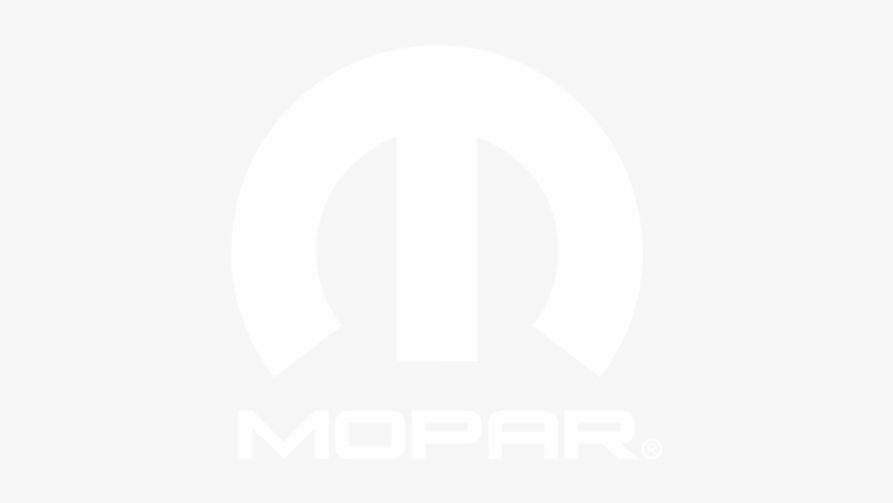 Mopar Logo White, transparent png #3522565
