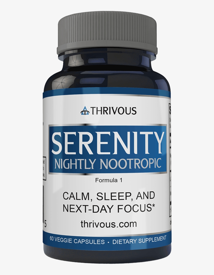 Thrivous Serenity - Nootropic, transparent png #3522949