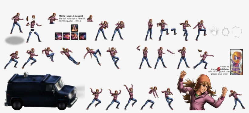 Click To View Full Size - Marvel Molly Hayes, transparent png #3523233