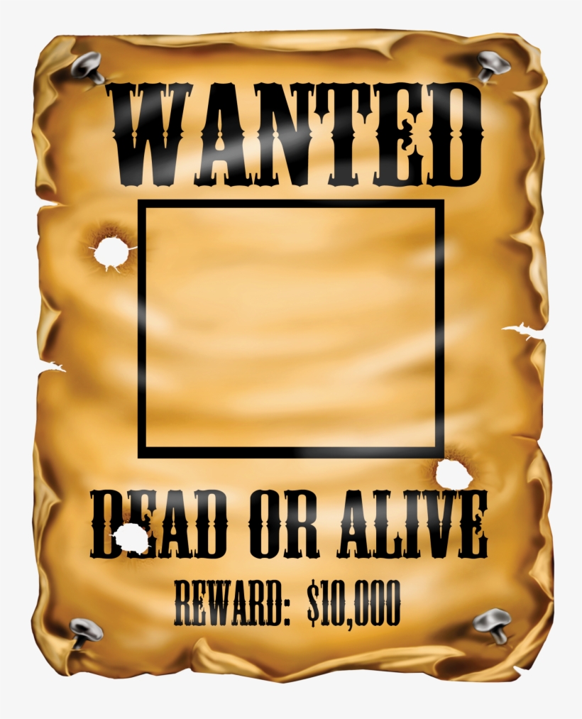 Most Wanted Poster Clipart - After Inked Tattoo Moisturizer & Aftercare Lotion, transparent png #3523316