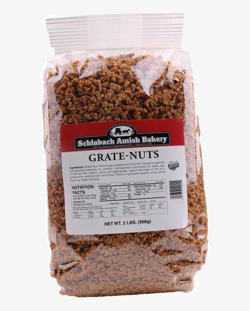 Grate Nuts 2lb - Schlabach Amish Bakery Grand-ola Granola 12/1lb, transparent png #3523430