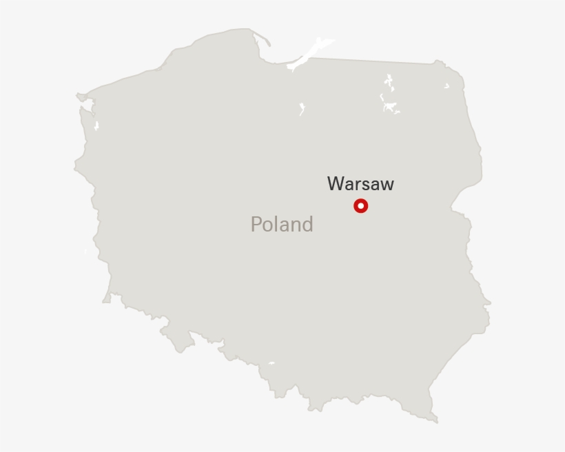 Flights Warsaw - Białystok Na Mapie Polski, transparent png #3523525