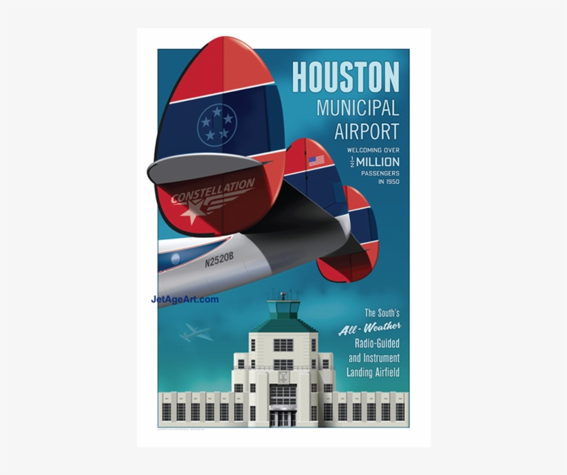 Houston Municipal Airport Hou Poster, transparent png #3523677