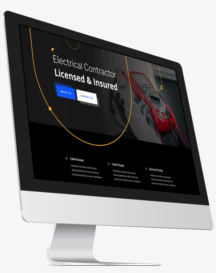 Handyman Website Design Home - Website, transparent png #3523715