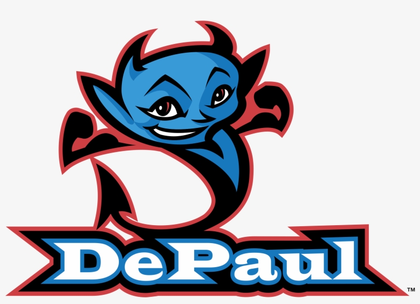 Depaul Blue Demons Logo Png Transparent - Depaul Blue Demons, transparent png #3523807