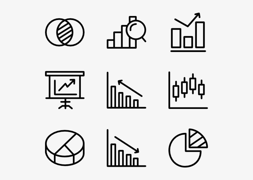 Statistic Collection - Logistic Icons, transparent png #3524492
