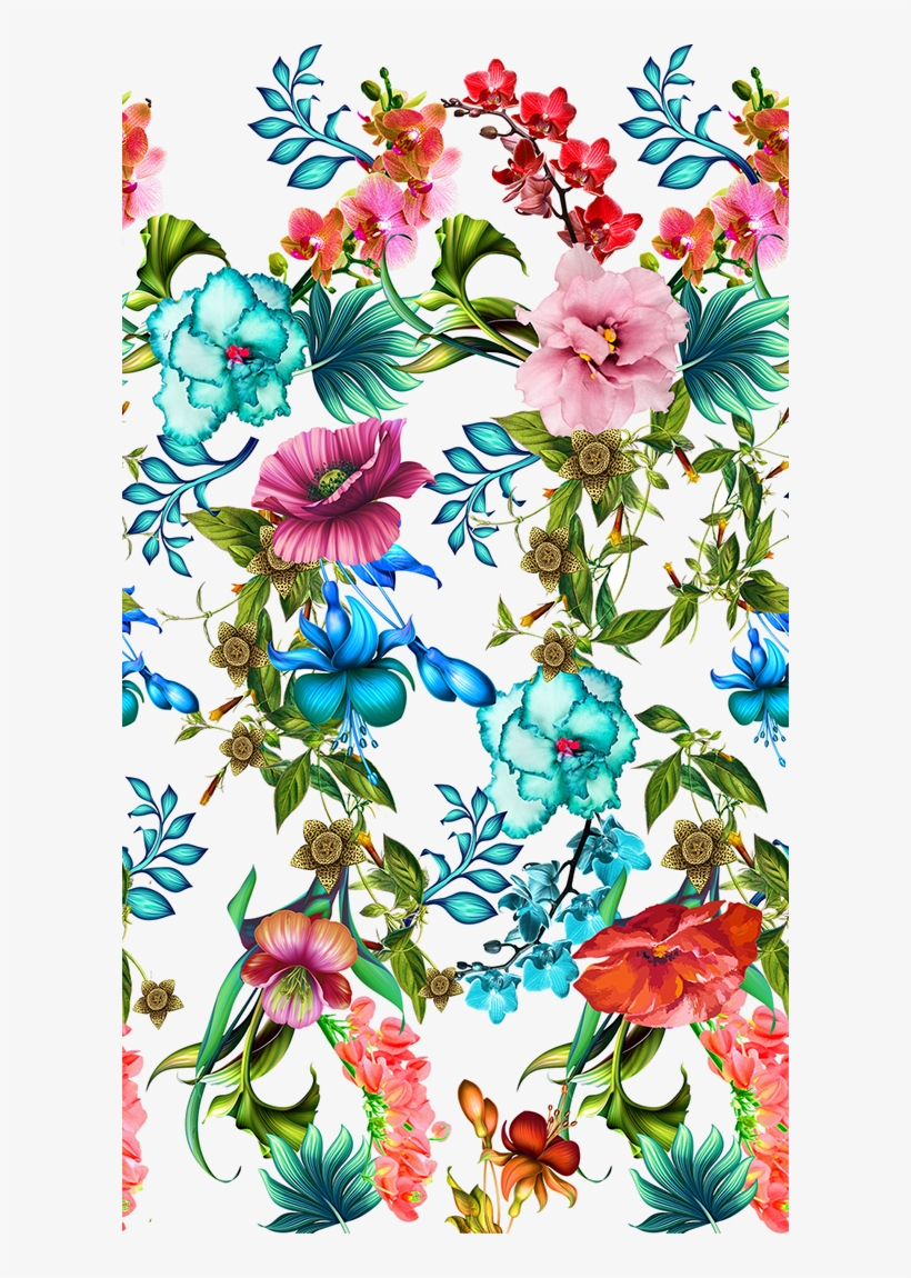 Floral Clipart Floral Print, transparent png #3524927