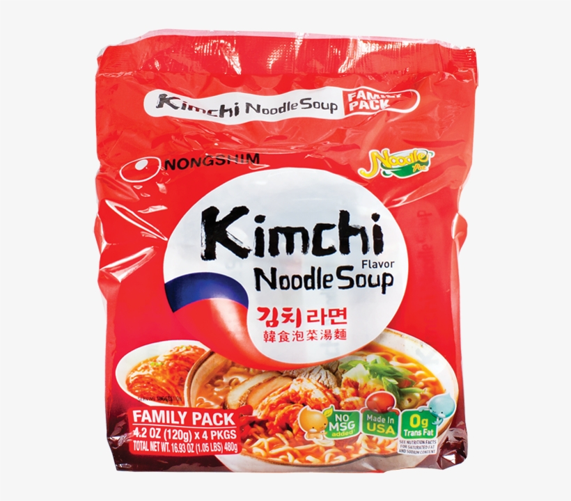 Ns Kimchi - Nong Shim Kimchi Ramyun Noodles, transparent png #3525287