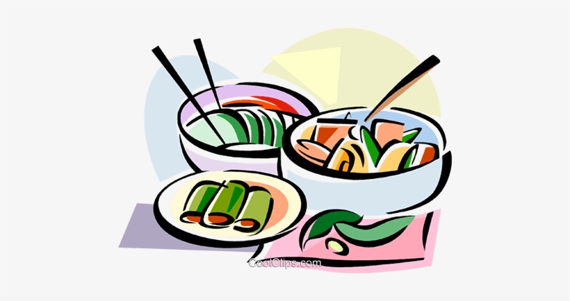 Korean Cuisine Kimchi Royalty Free Vector Clip Art - Culinaria Png, transparent png #3525440