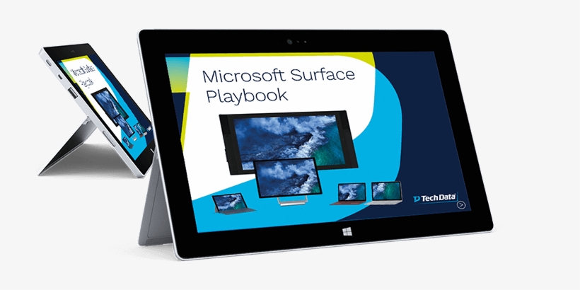 Discover Microsoft Surface - Led-backlit Lcd Display, transparent png #3525835