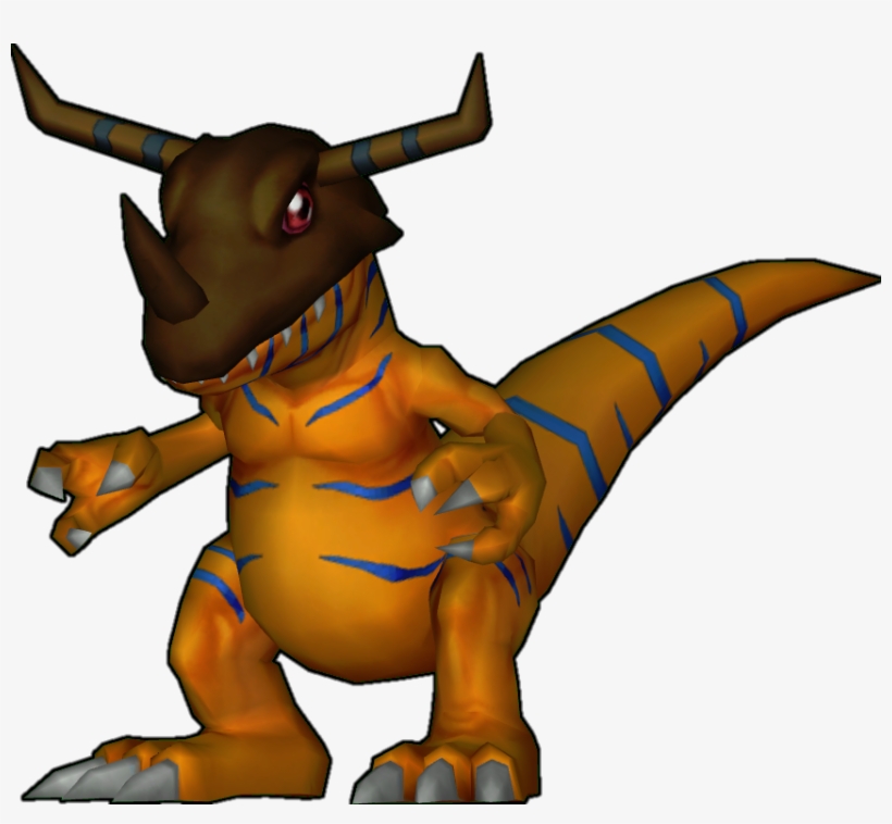 Greymon - Digimon Rumble Arena Agumon, transparent png #3526114