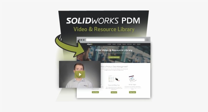 Solidworks Pdm Video & Resource Library - Alignex, Inc., transparent png #3526884