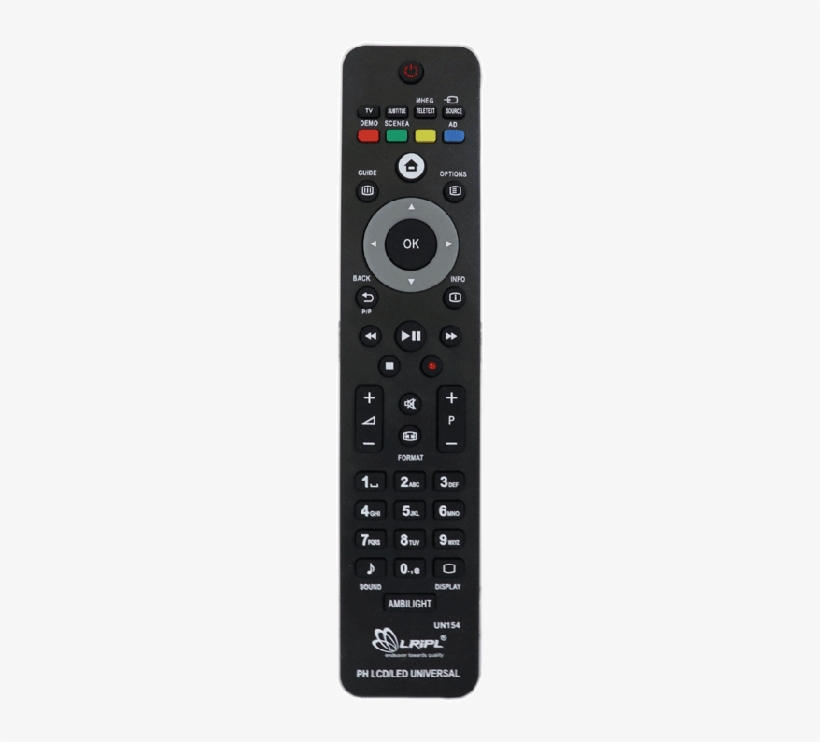 Buy Philips Tv Remote Control Best Price In India - Philips Remote Control For The Bdl5530ql, transparent png #3527004