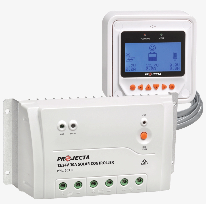 Automatic 12/24v 30a 4 Stage Solar Charge Premium Controller, transparent png #3527185