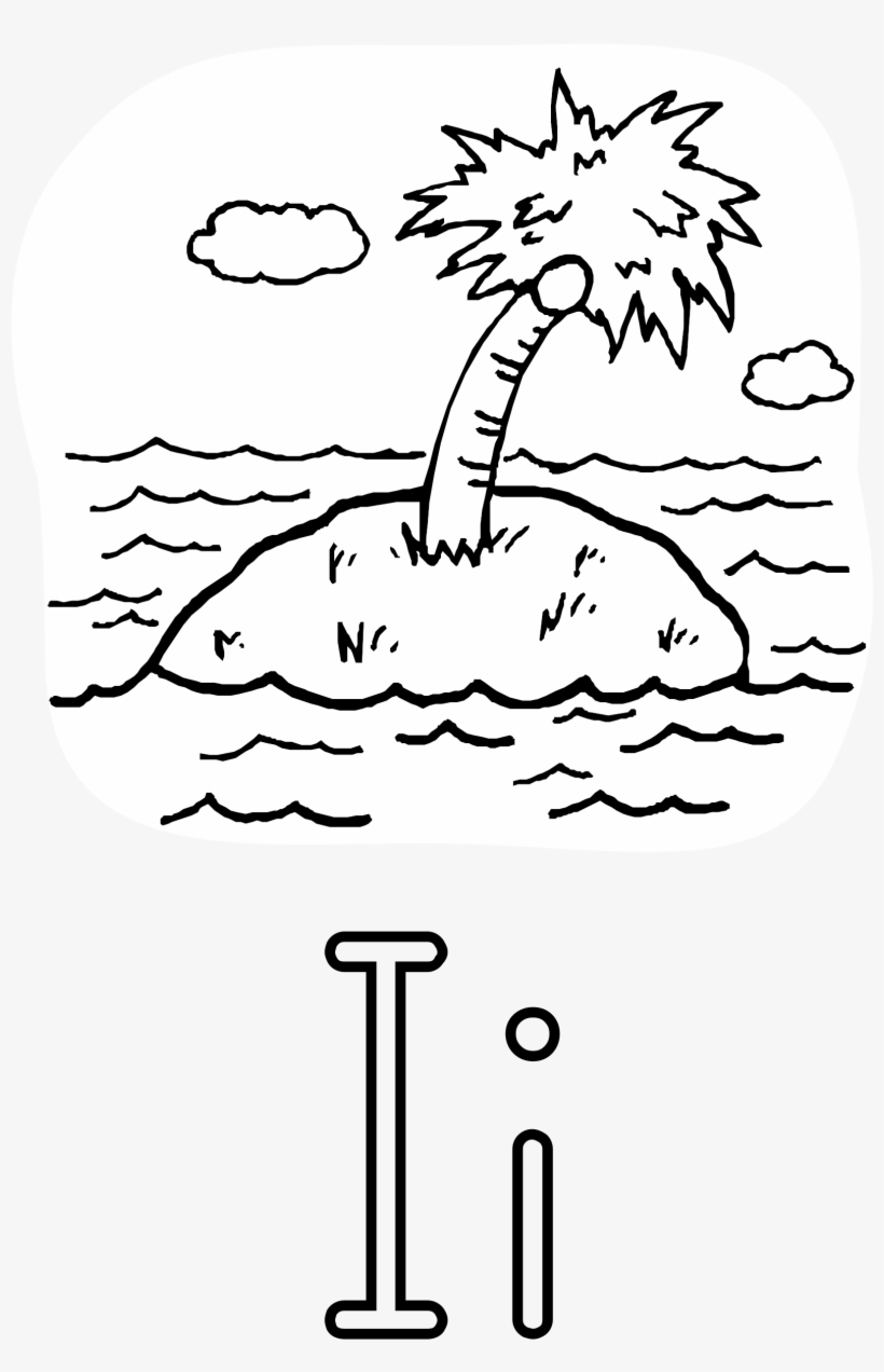This Free Icons Png Design Of Letra I De Isla, transparent png #3528594