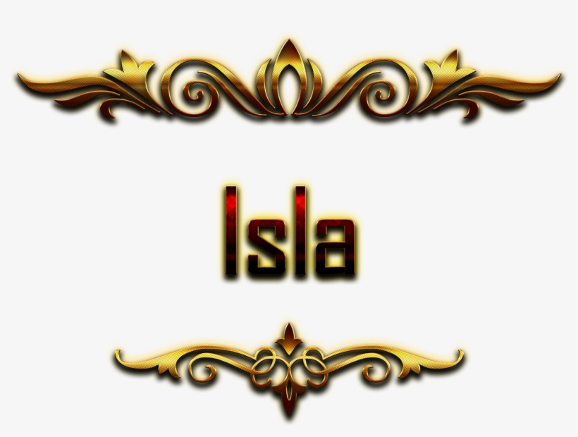 Isla Decorative Name Png - Sameer Name, transparent png #3528622