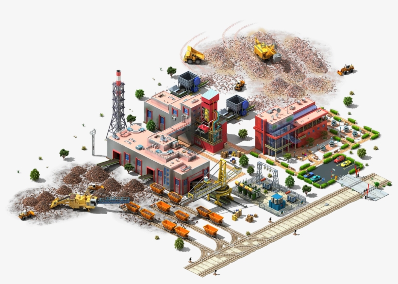 Iron Ore Industrial Center L3 - Ore, transparent png #3528627
