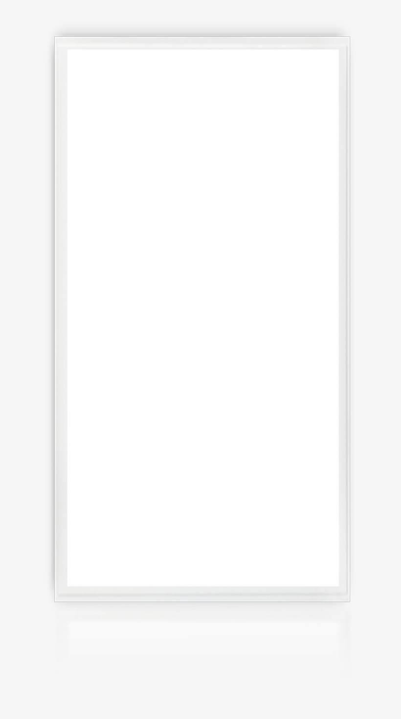 Flat Panel 2 By 4 Led - Darkness, transparent png #3528938