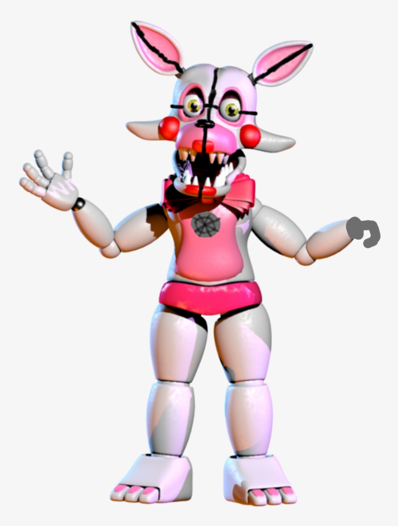 Draw Mangle From Sister Location, transparent png #3529420