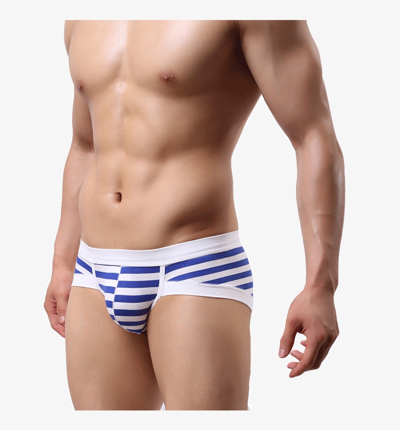 Fiber Beaulieu Men's Briefs Briefs Cotton Striped Fashion - Boxer De Hombre Sexy, transparent png #3531334