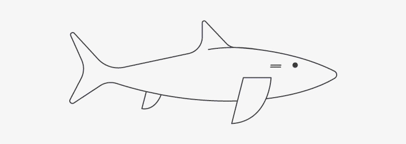 Shark Head Bedroom Wall Decor Collection V=1537276760 - Great White Shark, transparent png #3531610