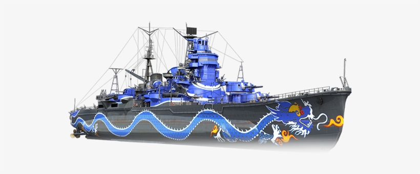 Eastern Dragon-lg - World Of Warships Eastern Dragon, transparent png #3532450