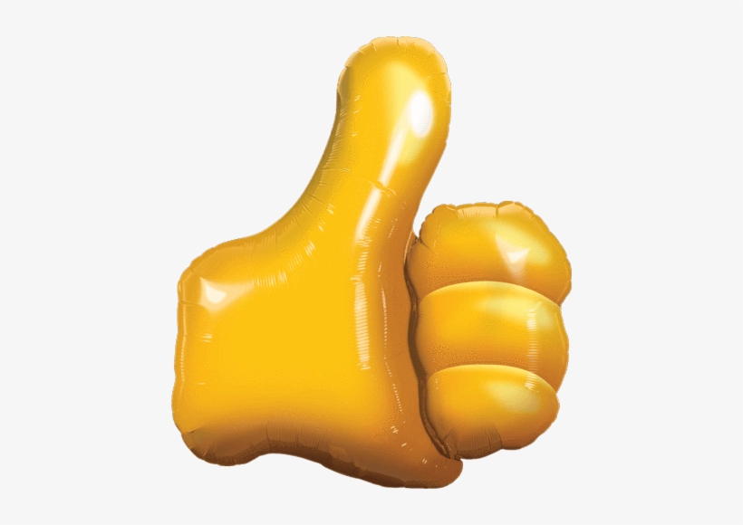 Thumbs Up Balloon, transparent png #3532552