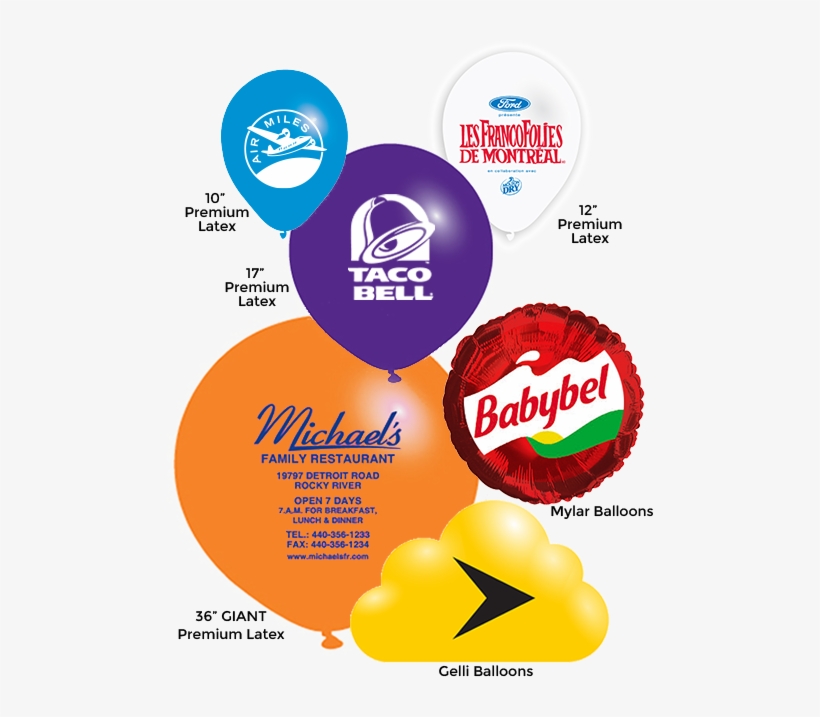 Lifting Brands Up - Balloon Brands, transparent png #3532699