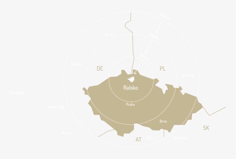 Hp Big Mapa - Map Of Czech Republic, transparent png #3532795