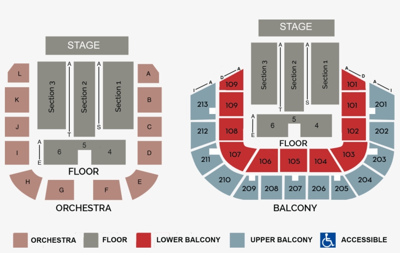 Auditorium Seating Chart