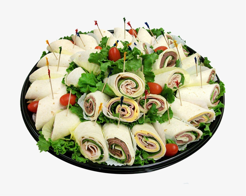 Mini Wraps Platter - Wrap, transparent png #3534458