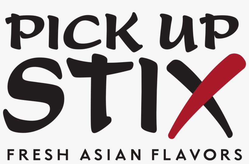 Open - Pick Up Stix Logo, transparent png #3534578