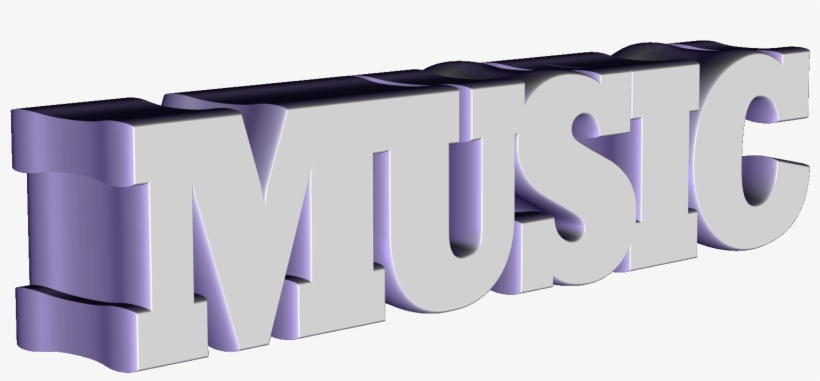 Download The Music 3d - Music 3d, transparent png #3534762