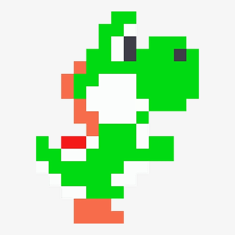 Supermario Sticker - Super Mario Maker Mystery Mushroom Yoshi, transparent png #3534879