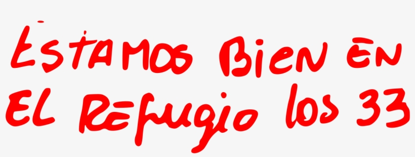 Estamos Bien Los - Estamos Bien En El Refúgio Los 33, transparent png #3534955