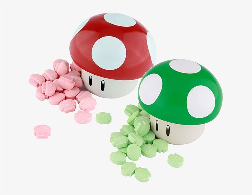 Nintendo Mushroom Sours Candy - Mushrooms In Mario Kart, transparent png #3534956